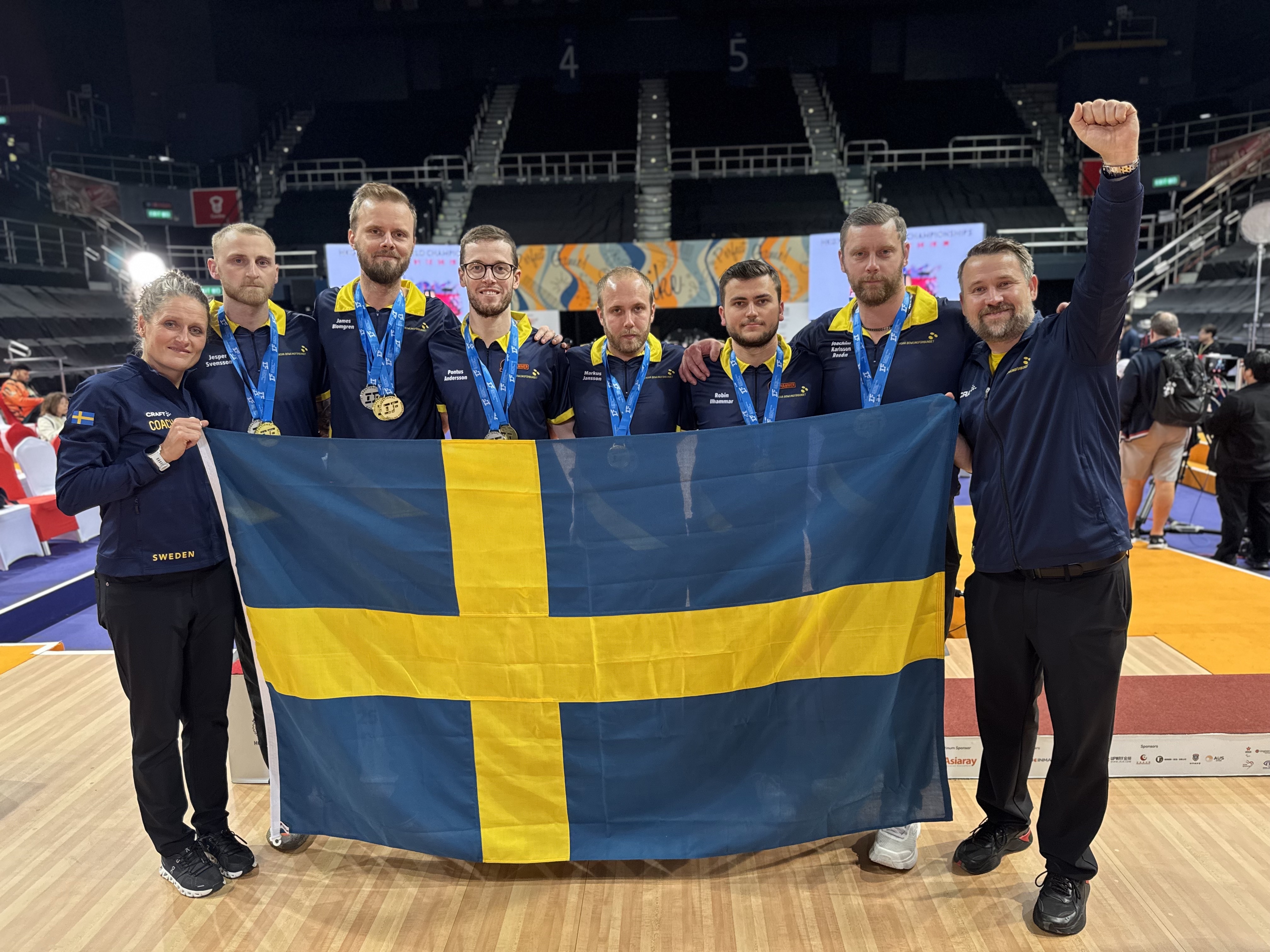 Herrlaget Sverige Guld Silver